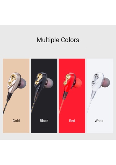 Mufunye Kablolu Kulaklık, Akıllı Gürültü Azaltma, Kablo Uzunluğu 1,2 M 3,5 Mm Konnektör Siyah