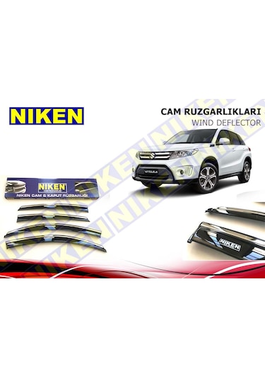 Suzuki Vitara Kromlu Cam Rüzgarlık Niken 2016-2017-2018-2019-2020