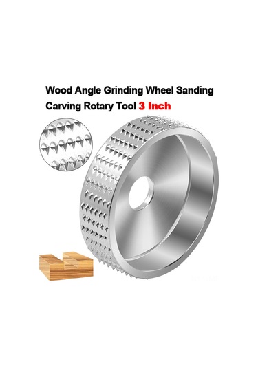 Mufunye Yüksek Karbon Çelik Ahşap Oyma Diski, 16mm İç Çap, 75mm Dış Çap, 20mm Kalınlık