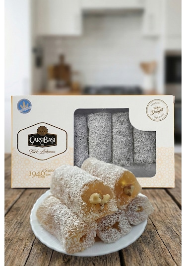 Hindistan Cevizli İpli Şeker Sucuğu 500 Gram