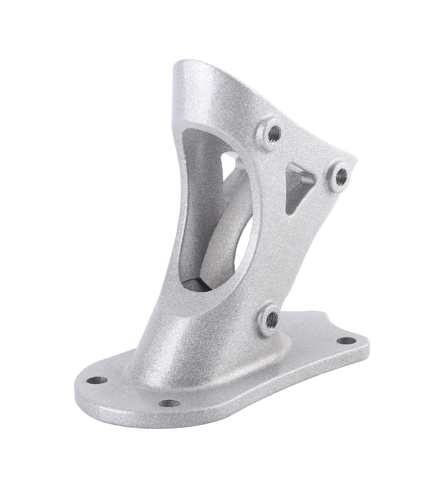 Vkemall Alüminyum Bayrak Direği Tutucu, Çift Delikli 45 Derece, Pas Koruyucu, Dış Mekan Sabitlenmesi, Ev/ Balkon/ Duvar Uygulaması