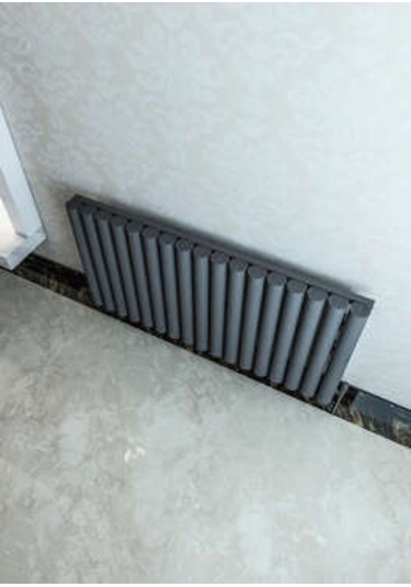 Warma Ula Yatay Alüminyum Radyatör 1185x600 Pütürlü Antrasit 7946