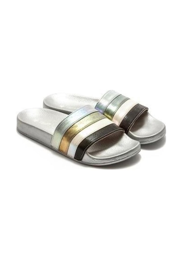 Twigy Light Kadın Terlik Lame 36/40 BB0621 Gri