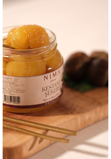 Nima Gurme Bursa Fidyekızık Kestane Şekeri 520 G