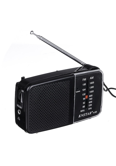 Ultratekno K-258 Pilli Cep Radyosu - Fm Radyo, Deprem Radyosu Taşınabilir Küçük Radyo
