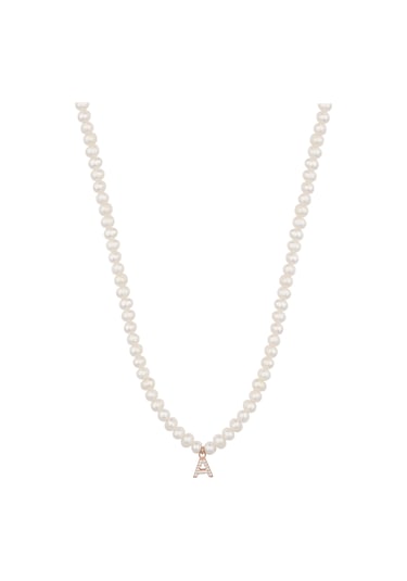 İncili Harf Choker Kolye Diğer