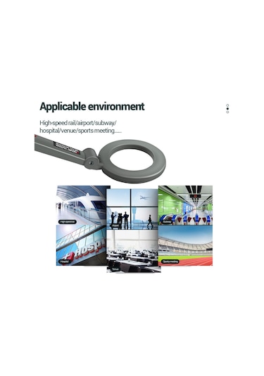 Aneng Dm3004A Taşınabilir Katlanır Kafalı Metal Dedektörü Cihazı