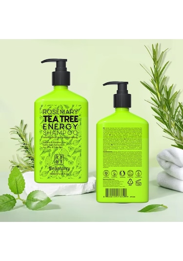 Beamarry Rosemary Tea Tree Energy Shampoo 380 Ml