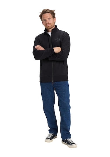 Quıksılver Quiksilver Zip Fleece No Hood Erkek Siyah Sweatshirt 11793 SiYAH