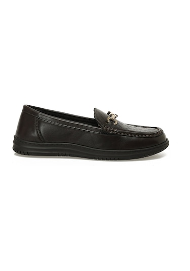 Polaris 167058.z5pr Kahverengi Kadın Loafer 000000000102039626 Kahverengi