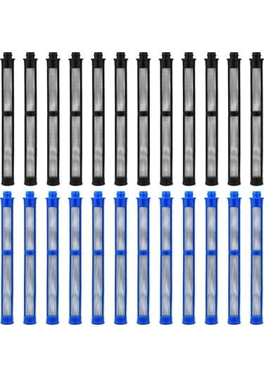 Xurunkeji Yüklenici Iı Ve Ftx Iı İçin Havasız Sprey Tabancası Filtresi 287033 Ve 287032, Lateks 100 Mesh Ve Lateks 60 Mesh 24 Adet