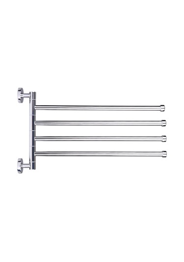 Geeroyoo Paslanmaz Çelik Döner Banyo Havlu Askısı - Duvar Çok Fonksiyonlu Diğer