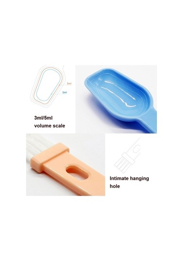 Dancemonkey Ölçekli 20 Adet Kahve Çekirdeği Değirmeni Temizleme Fırçası Pembe White Hair Pembe