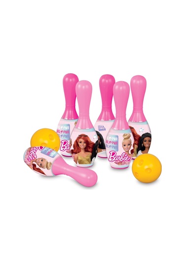 Barbie Bowling Seti - Spor Oyuncakları - Bovling Seti - Bovling Oyuncak - Bowling Yarışı