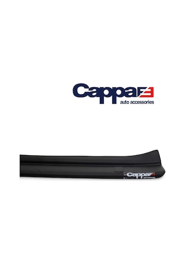 Cappafe Fiat Egea Arka Tampon Eşiği Koruma Mat Siyah Abs 2015- N11.8218