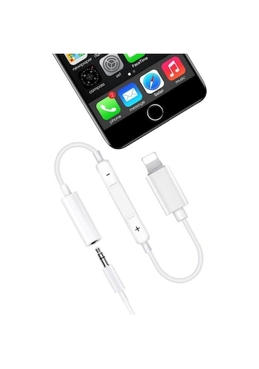 Microcase Apple iPhone Uyumlu Lightning Kulaklık Çeviri Kablo -MH020