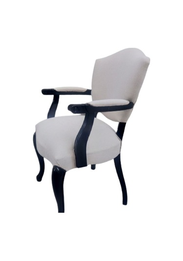 Bengimobilya Berjer Kelebek Sandalye, Kolçaklı, Terletmez Keten Kumaş, Parlak