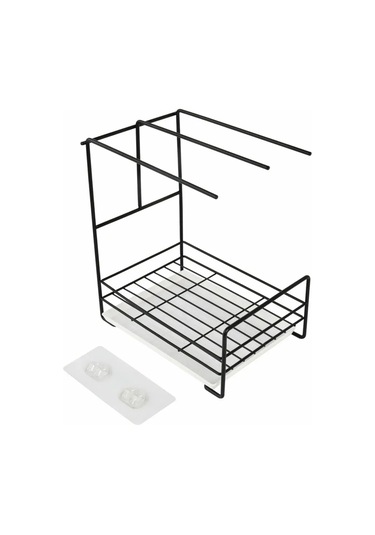 Laima Mutfak İçin Düzenleyici Stand, Sünger Tablası 143008466 Siyah