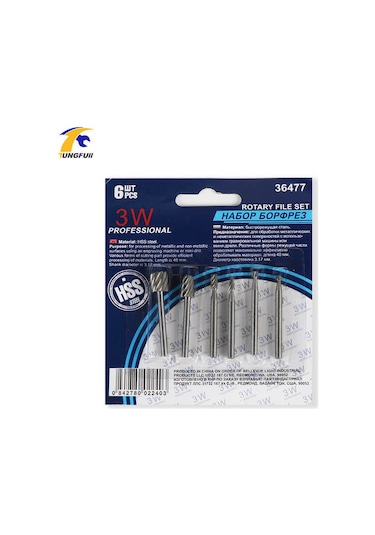 6 Parça Ahşap Tahta Oyma Delik Açma Şekillendirici Hobi Seti Drem