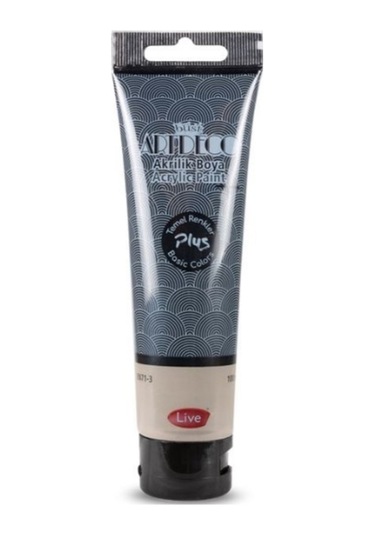 Plus Akrilik Boya 100ml Tüp 500 Siyah 500 Siyah