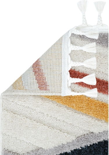 Cool Halı Palazzo Renkli Mutfak Halısı Bukle Tezgah Önü Leke Tutmaz Yumuşak Kabartmalı Modern Halı