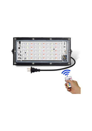 Dianziye Uzaktan Kumandalı Rgb Led Projeksiyon Lambası 100w Siyah Kasa - Renkli Işık, Parlaklık Ve Mod Ayarı Özelliği İle Dış Mekan Aydınlatması Renk