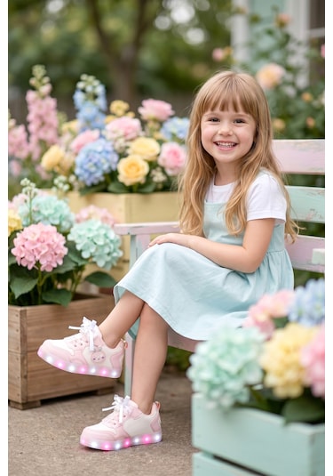 Dark Seer Kids Ds Chen Sneaker 2026 Çocuk Pudra Pembe