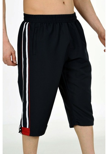 Enrıco Ferry Erkek Yanları Şeritli Büyük Beden Kapri Edy2388B