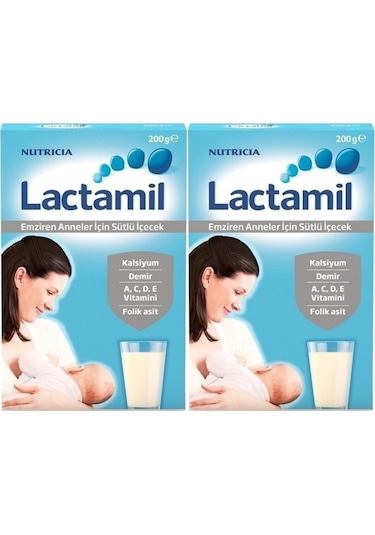 Nutrıcıa Lactamil 200GR (Emziren Anneler İçin Sütlü İçeçek) (2 Li