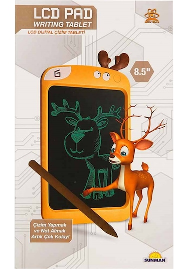 Geyik Şekilli 8,5 Lcd Dijital Çizim Tableti