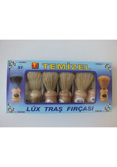 Temizel 57 Sakal Fırçası 6'lı