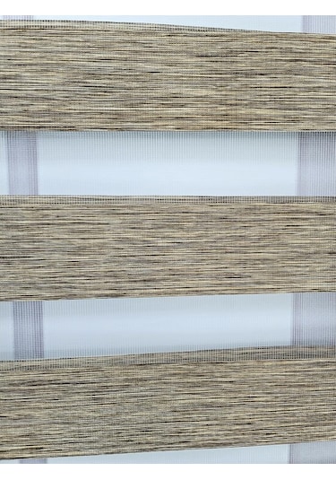 Bbb Bambu Kumaş Stor Zebra Perde Sert Plastik Kasalı