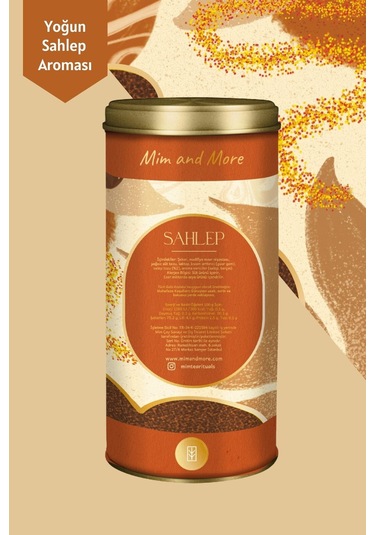 Geleneksel Salep, Tin, 200 Gr