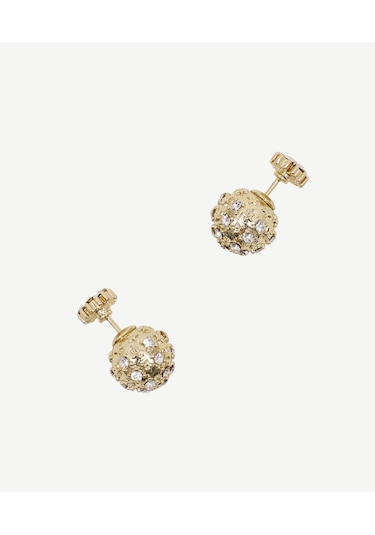 Yargıcı Çift Taraflı Gold Küpe 26ykbj8083x 630 Renkli