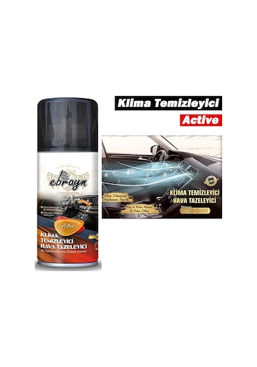 Klima Temizleyici Koku Bombası Klima Koku Giderici Sprey 4'lü Set