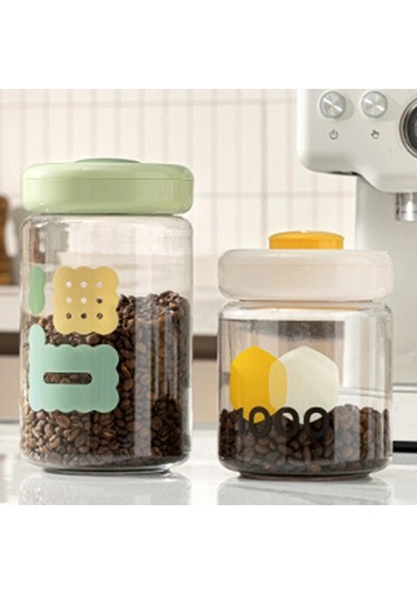 Trendooze 1500ml Fındık Baharat Şeker Mühür Şişe Pres Tipi Gıda Saklama Kabı Yeşil Model Yeşil 1500ml