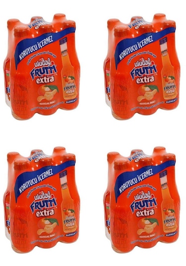 Uludağ Frutti Extra Mandalinalı 250 Ml X 24 Adet