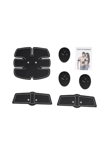 Didadodo Musclewireless Akıllı Ems Kas Eğitimi Vücut Zayıflama Geliştirme Yaması 4, Güçlü Kaslar İçin Siyah