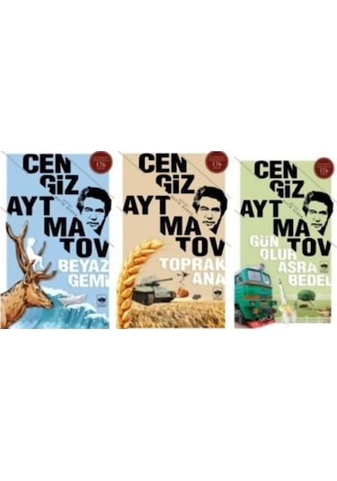 Beyaz Gemi - Toprak Ana - Gün Olur Asra Bedel / 3'lü Set- Cengiz Aytmatov