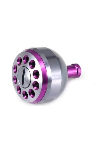 Metal Cnc Kesimli Olta Makinesi Kolu Topu - 33mm Çaplı, Mavi/yeşil/sarı/mor/kırmızı Seçenekli Olta Aksesuarı