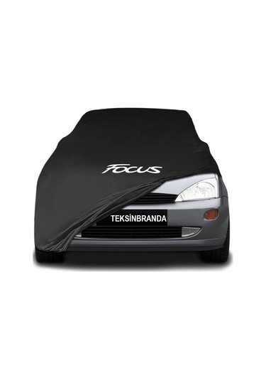 Ford Focus 1 Turnier 1995 - 2005 Siyah Kumaş Araba Brandası Logolu Penye Branda Oto Branda