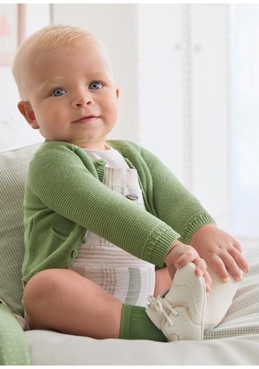 Mayoral Erkek Bebek Yeşil Örme Hırka 01380 Yeşil