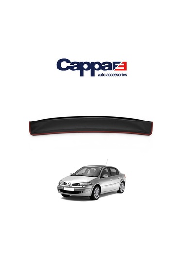 Cappafe Renault Megane Sedan Arka Cam Üstü Spoyler Akrilik Abs