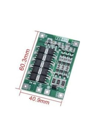 Gözeler 3s 40a Bms 12.6v 18650 Balanslı Pil Şarj Koruma Modülü