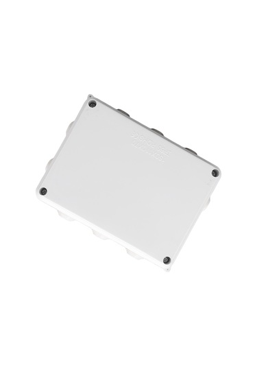 Tenfowee Abs Malzeme Ip65 Su Geçirmez Dış Mekan Elektrik Kutusu, 150x110x70mm, Pratik Kurulumlu Elektrik Kablo Kutusu