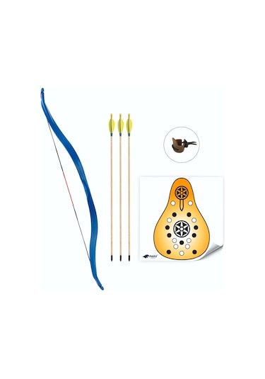 Okçuluk Hilal Seti Siyah Standart