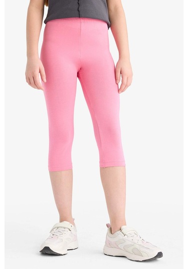 Defacto Kız Çocuk Midi Tayt B5656a825smpn666 Pembe