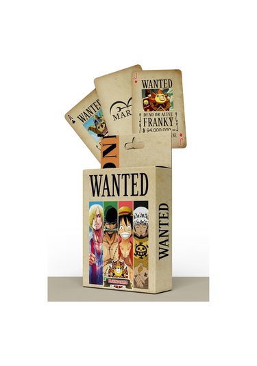 One Piece Wanted Iskambil Poker Kartı