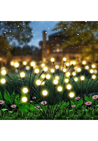 Bahçe Işıkları-yeni Yükseltilmiş Güneş Enerjili Ateşböceği Çok Renkli