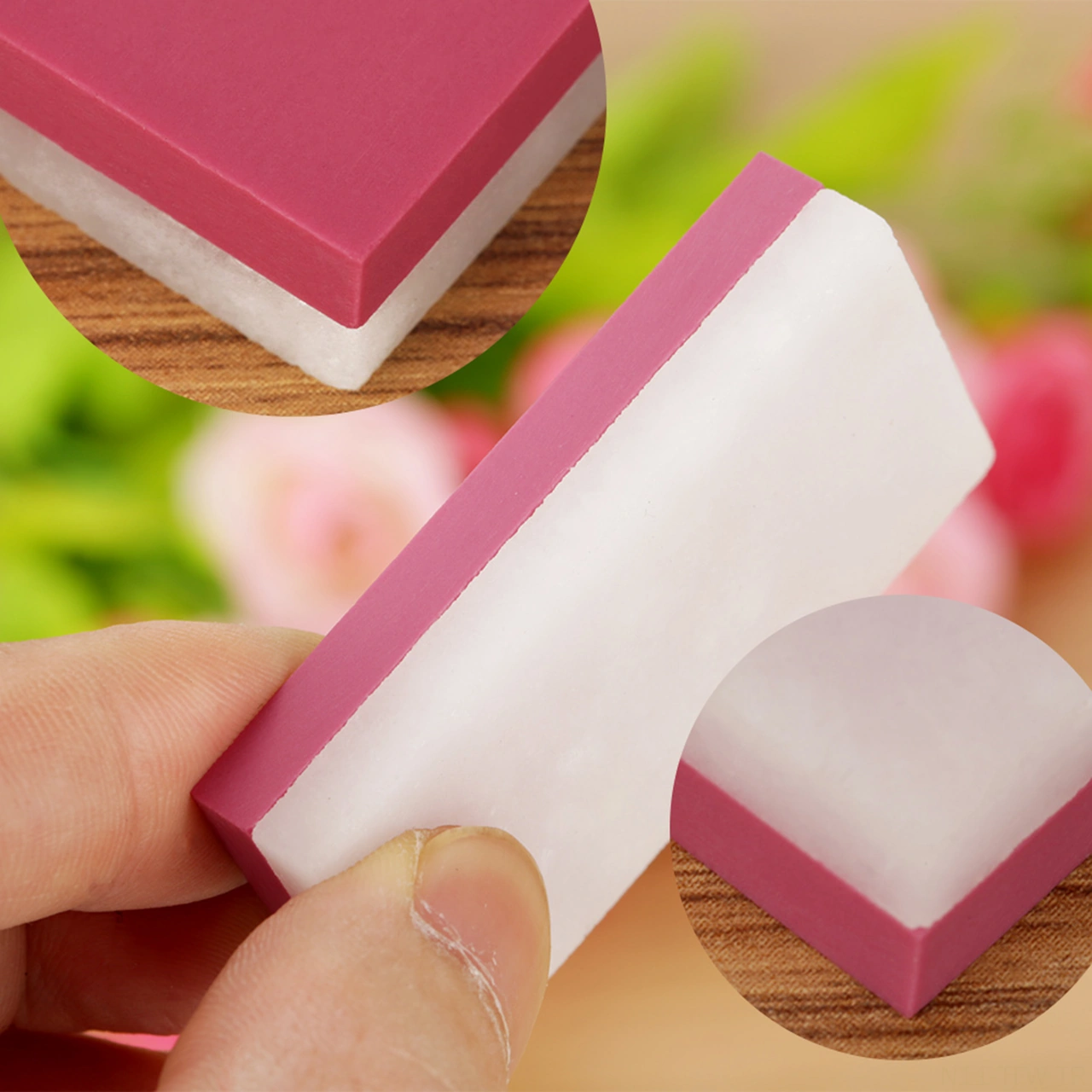 Tenfowee İki Yönlü Elmas Yağlı Taş 3000/10000 Tane - Bıçak, Şef Bıçağı, Makas İçin Hassas Keskinleştirme - 50x25x10mm